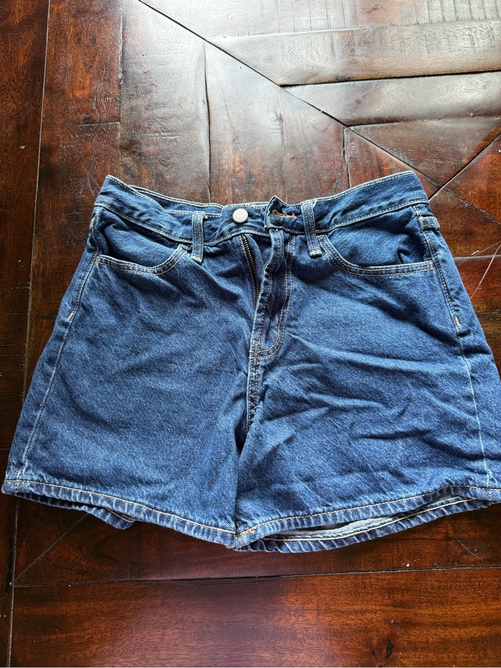 Old Navy Dark Blue Denim Shorts